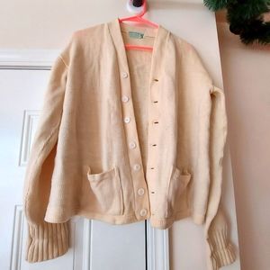 Vintage wool cardigan